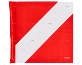 BANDERA SUB INT PLAST  22X 19cm