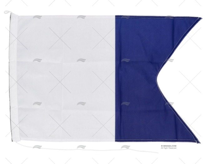 BANDEIRA ALFA 60x 40cm