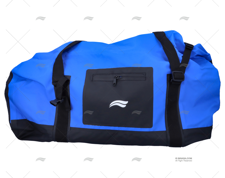 MALETA BOLSA  80L G/S AZUL  IMPERMEABLE IMNASA