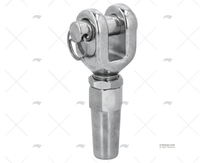 TERMINAL GARFO INOX-316 6mm