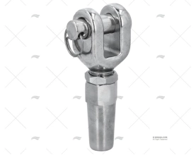 TERMINAL GARFO INOX-316 6mm