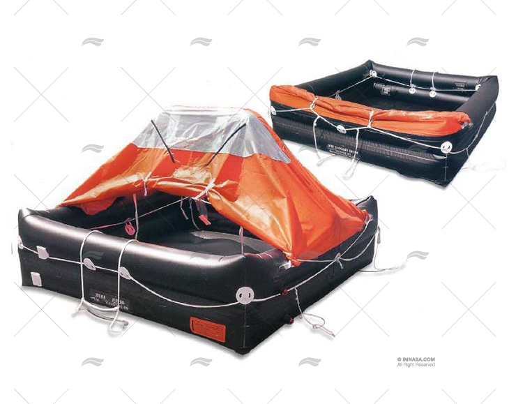 LIFE RAFT 6 P BAG ISO9650 -24H FR