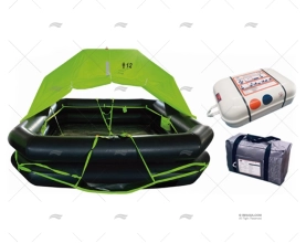 LIFERAFT 6 PERSONS VALISE ISO9650 SPAIN