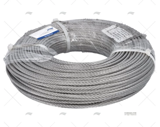 CABLE 7x7 INOX 5,00mm  100m