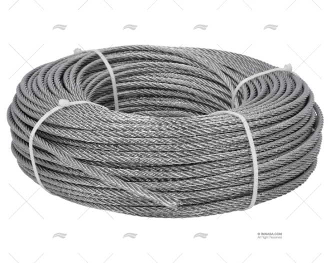 CABLE 7x7 INOX 6,00mm  100m