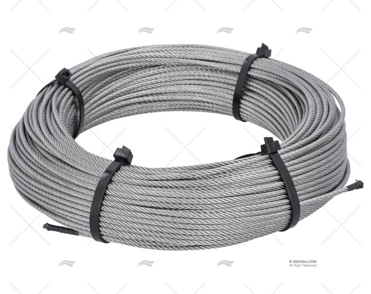 CABLE 7x19 INOX 4,00mm 100m