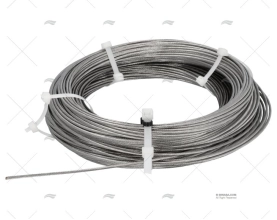 CABLE 1X19 INOX 3,00mm / ROULEAU 100 MT