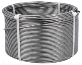 CABLE  1x19 INOX 4,00mm 100m