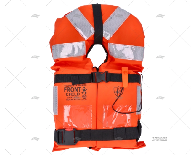 GILET MK10 MSC200(80)   ENFANT -43KG VELERIA SAN GIORGIO