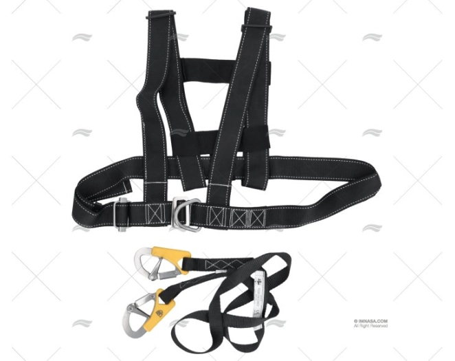 SAFETY HARNESS +50kg ISO12401+LIFELINE