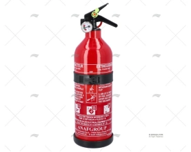 EXTINGUISHER ABC 1kg W/MANOMETER FR