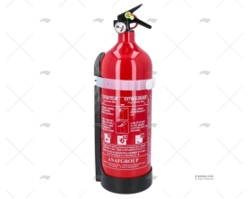 EXTINGUISHER ABC 2kg W/MANOMETER FR