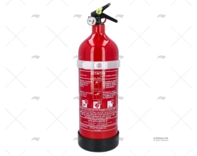 EXTINGUISHER ABC 2kg MANUAL W/GAUGE 34B