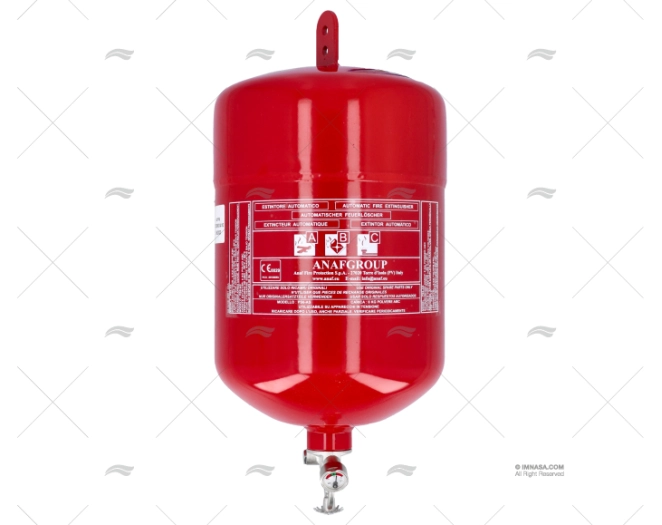 EXTINGUISHER ABC 6kg AUTOMATIC