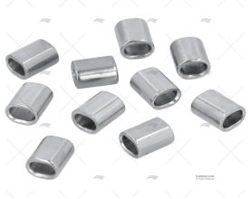 STAINLESS STEEL CABLE CLAMP  3mm (10u)