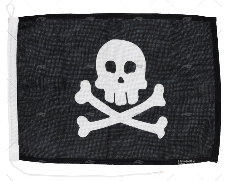 BANDEIRA PIRATA 30x 20cm ADRIA BANDIERE