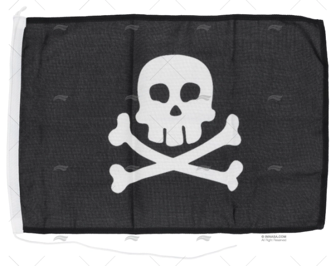 BANDEIRA PIRATA 45x 30cm ADRIA BANDIERE