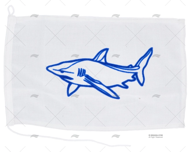 SHARK FLAG 300X200mm HQ ADRIA BANDIERE