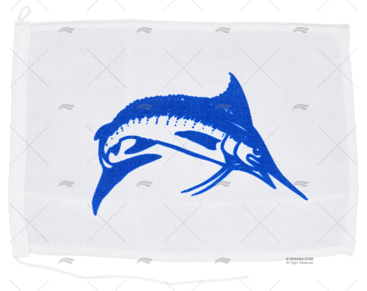 MARLYN FISH FLAG 30x20cm HQ ADRIA BANDIERE