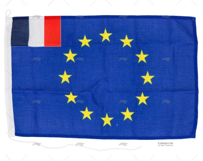 BANDERA EURO-FRANCESA  45x 30cm ADRIA BANDIERE