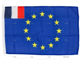 BANDEIRA EURO-FRANÇESA  45x 30cm ADRIA BANDIERE