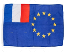 BANDEIRA EURO-FRANCESA 60x 40cm ADRIA BANDIERE