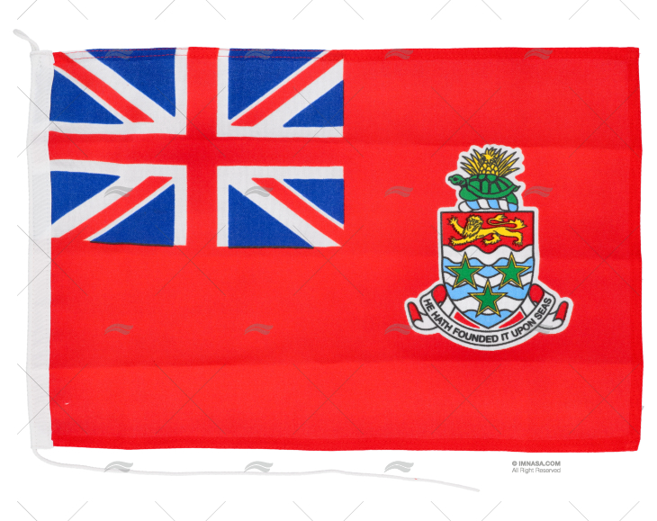 BANDEIRA ILHAS CAYMAN MERCANTE 45x 30cm ADRIA BANDIERE