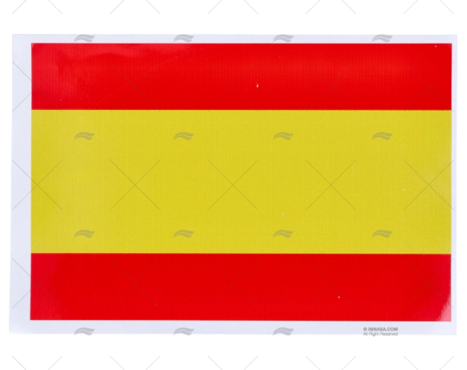 BANDERA ADHESIVA ESPAÑA S/CORONA 210x140