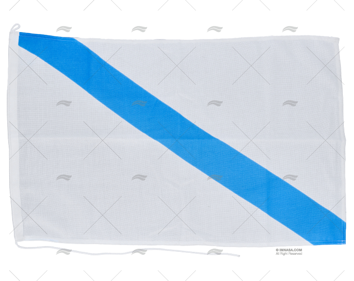 BANDEIRA GALIZA S/ESC  60x 40cm ADRIA BANDIERE