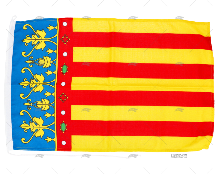 BANDEIRA VALENCIA       60x 40cm ADRIA BANDIERE