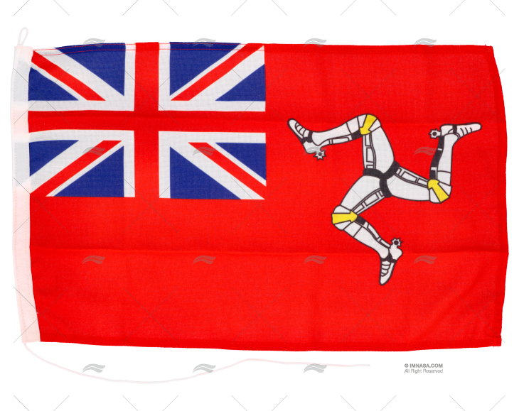 DRAPEAU ILE DE MAN MARCHAND   45x 30