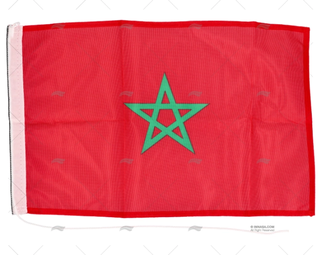 BANDERA MARRUECOS      45x 30cm