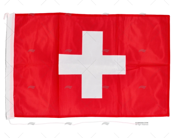 BANDERA SUIZA          45x 30cm