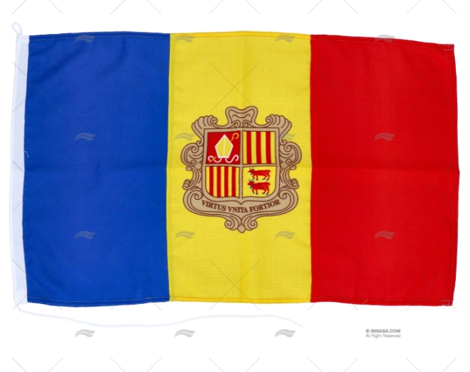 BANDERA ANDORRA        60x 40cm ADRIA BANDIERE