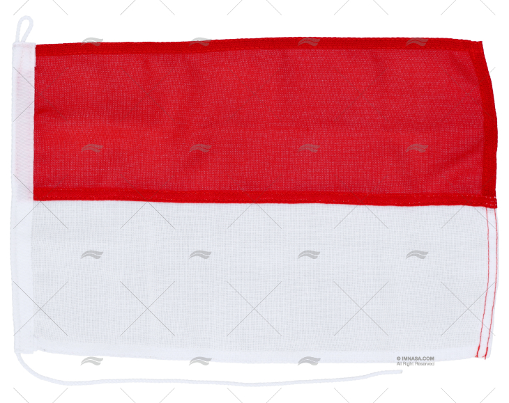 BANDEIRA MONACO 30x 20cm ADRIA BANDIERE