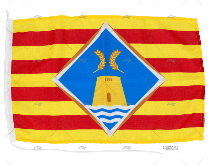 BANDEIRA FORMENTERA 45x 30cm ADRIA BANDIERE