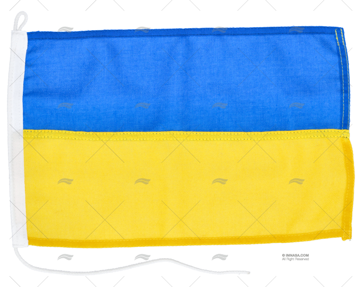 DRAPEAU UCRANIA        30x 20cm ADRIA BANDIERE