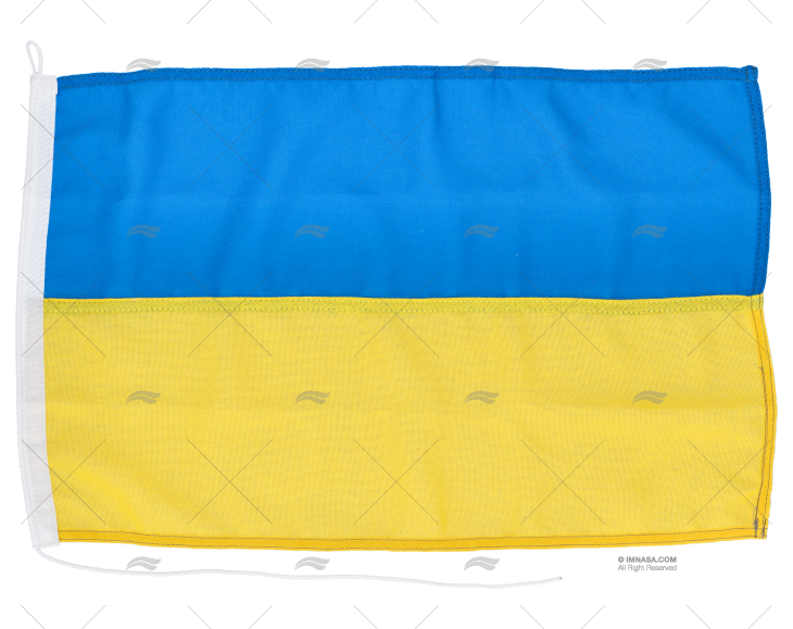 DRAPEAU UCRANIA        45x 30cm