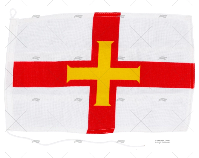 BANDEIRA GUERNSEY 30x 20cm ADRIA BANDIERE