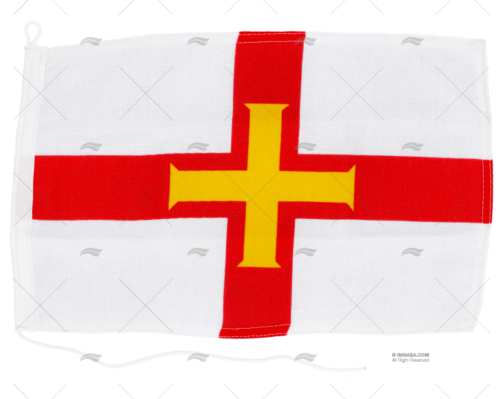 BANDEIRA GUERNSEY 30x 20cm ADRIA BANDIERE