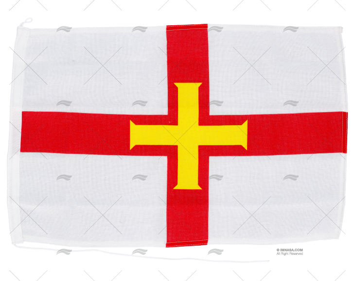 BANDERA GUERNSEY       45x 30cm ADRIA BANDIERE