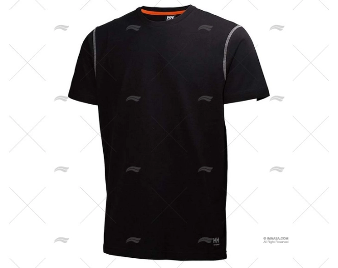 OXFORD T-SHIRT H/H BLACK M HELLY HANSEN