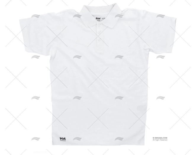 POLO SALFORD PIQUE BLANC T-S HELLY HANSEN