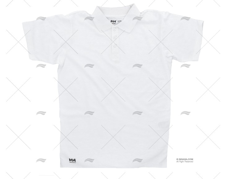 POLO SALFORD PIQUE BLANC T-S HELLY HANSEN