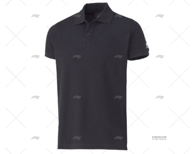 POLO SALFORD PIQUE NOIR T-S HELLY HANSEN