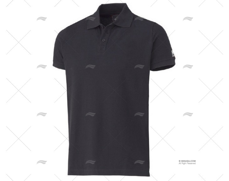 POLO SALFORD PIQUE PRETO T-M HELLY HANSEN