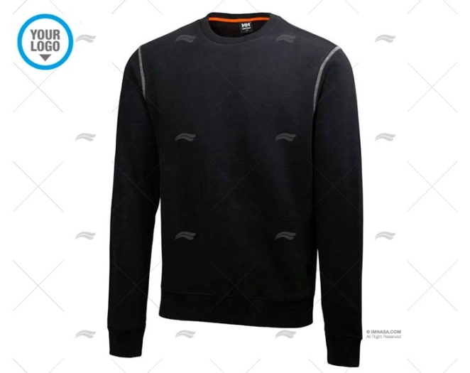 OXFORD SWEATSHIRT BLACK T-S HELLY HANSEN