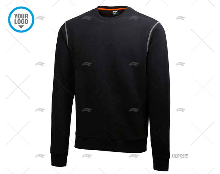 SUDADERA NEGRA H/H M HELLY HANSEN