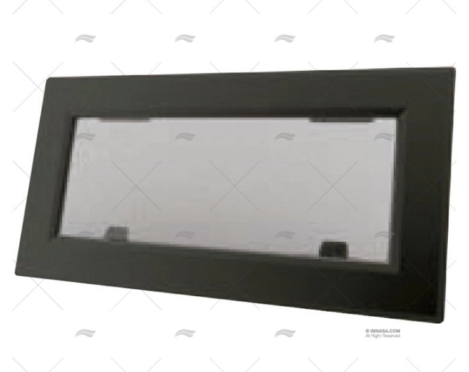 FLUSH MITRE PORTLIGHT T-0 NEGRO LEWMAR