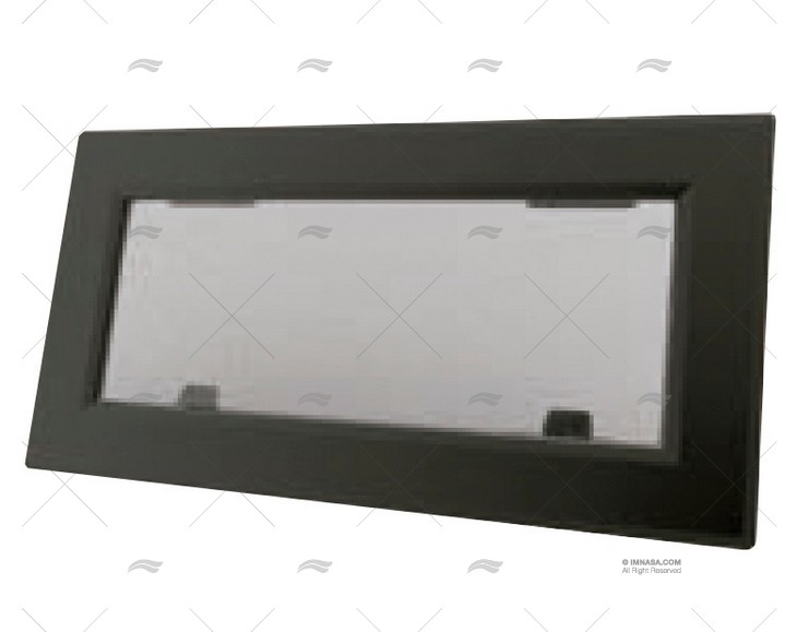 FLUSH MITRE PORTLIGHT T-0 NEGRO LEWMAR